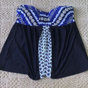 EUC Athena bandeau swim top size 12.